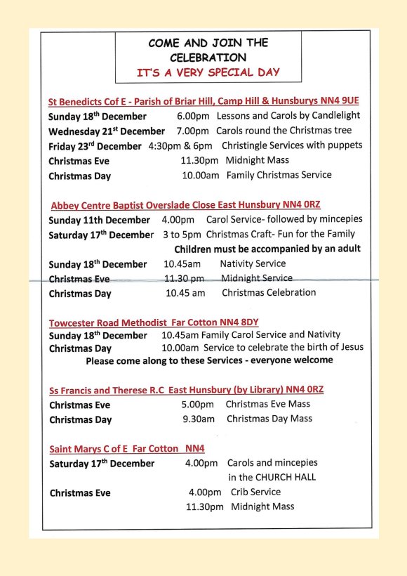 Carol services 